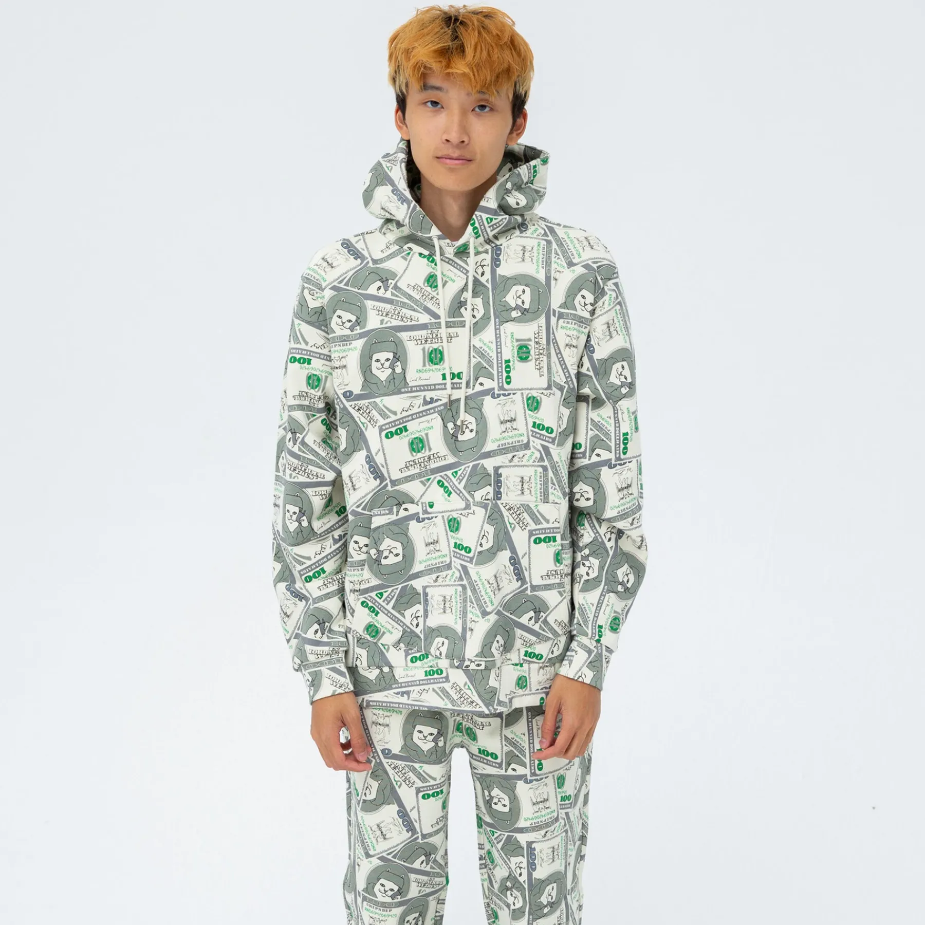 Ripndip Hoodies / Crewnecks<Money Bag Hoodie (Green)