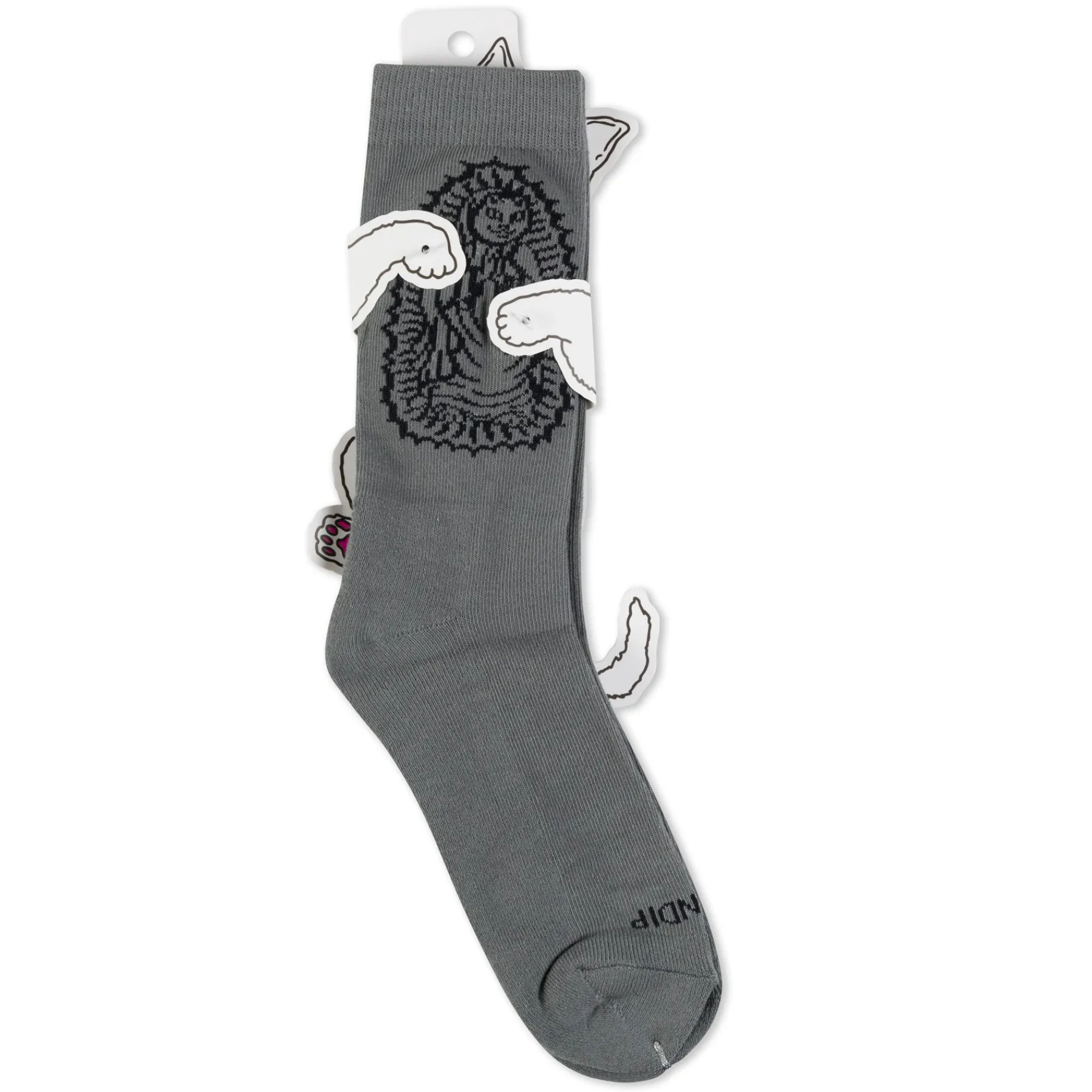 Ripndip Socks|Stocking Stuffers<Mother Nerm Socks (Charcoal)
