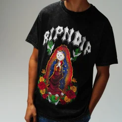 Ripndip Short Sleeve Tees<Mother Nerm Tee (Black Wash)