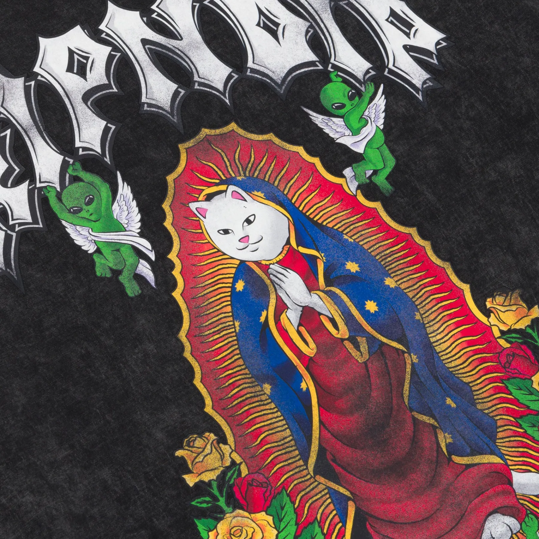 Ripndip Short Sleeve Tees<Mother Nerm Tee (Black Wash)