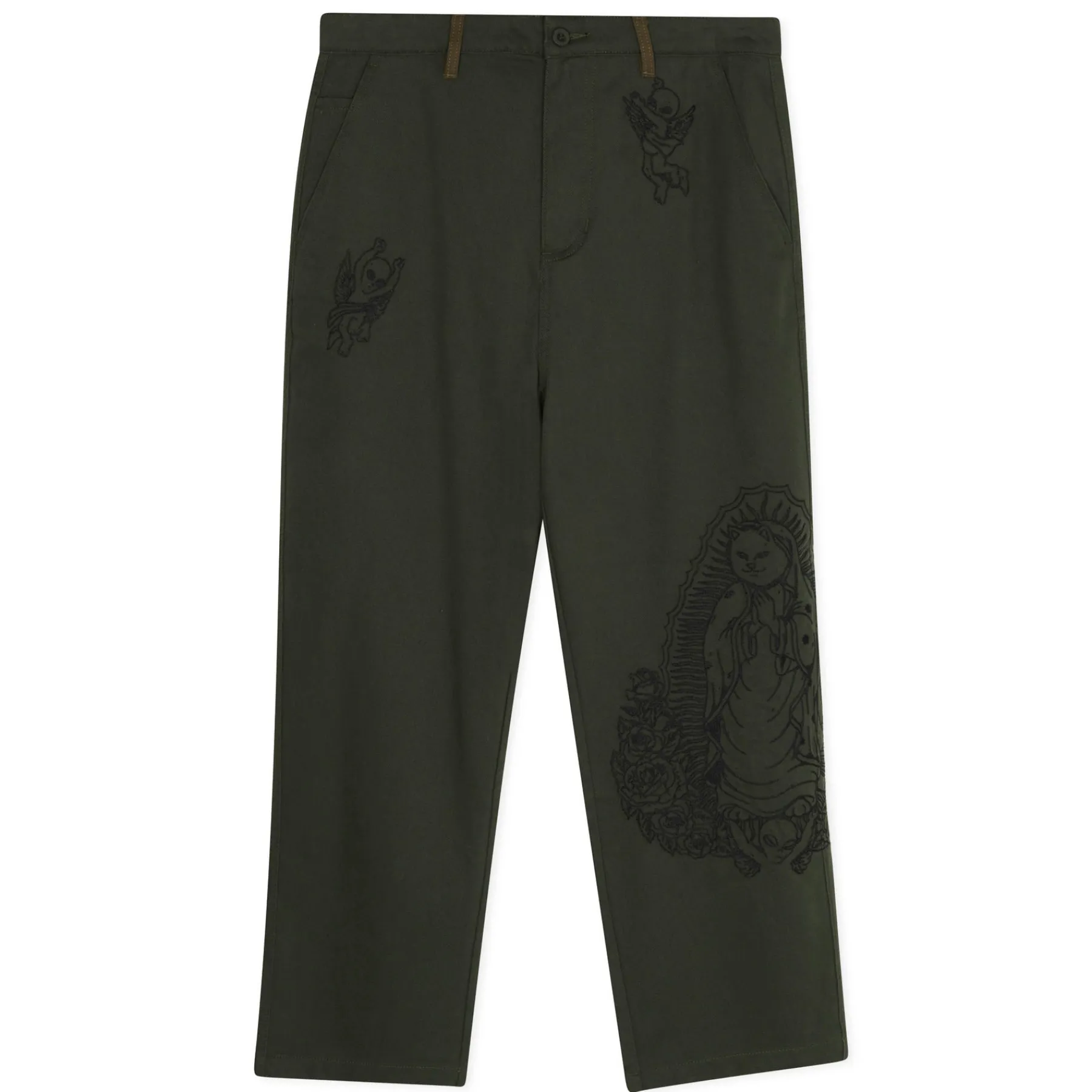 Ripndip Pants<Mother Nerm Twill Pants (Dark Olive)