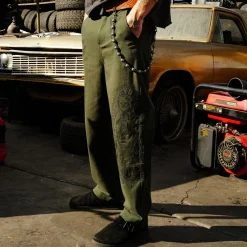 Ripndip Pants<Mother Nerm Twill Pants (Dark Olive)