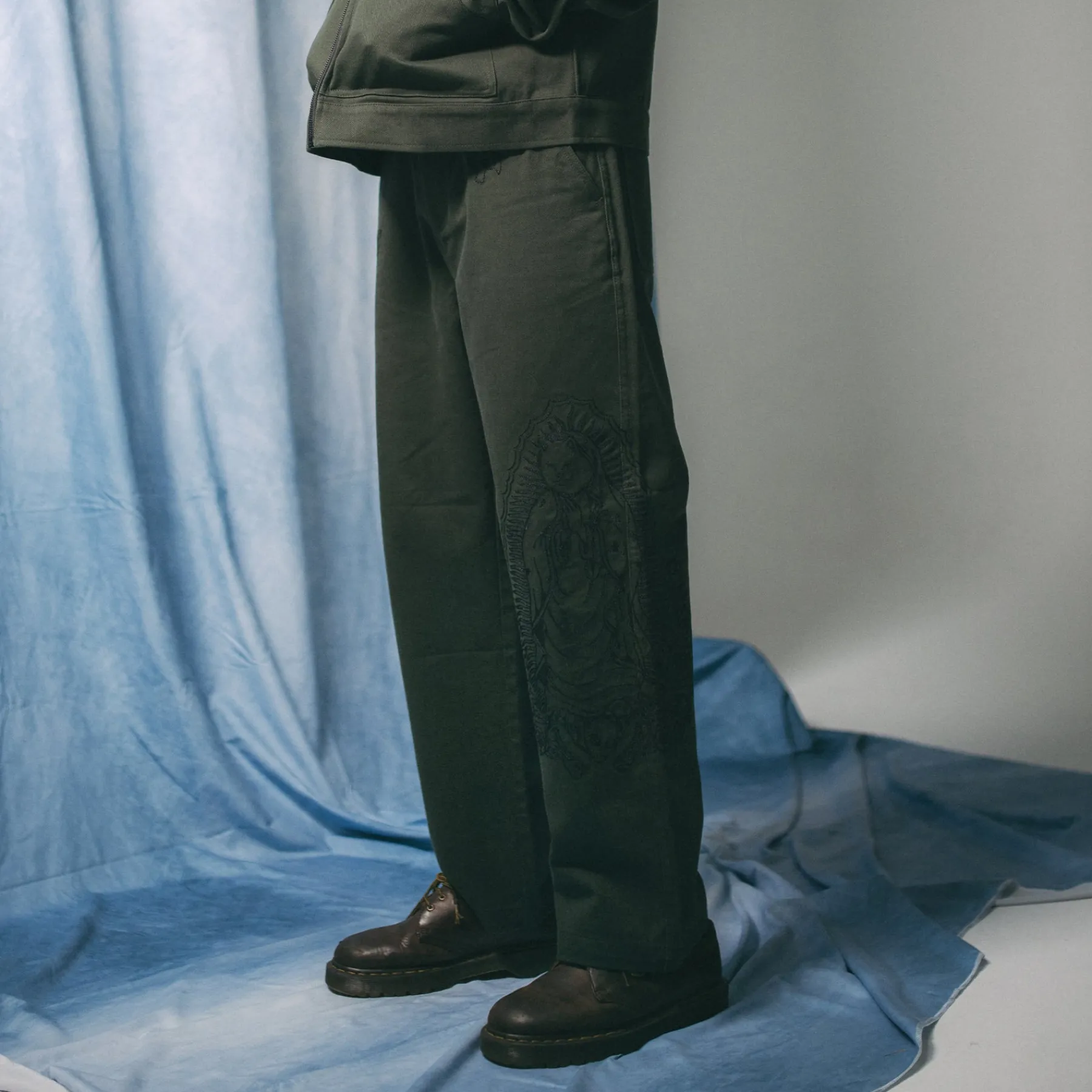 Ripndip Pants<Mother Nerm Twill Pants (Dark Olive)