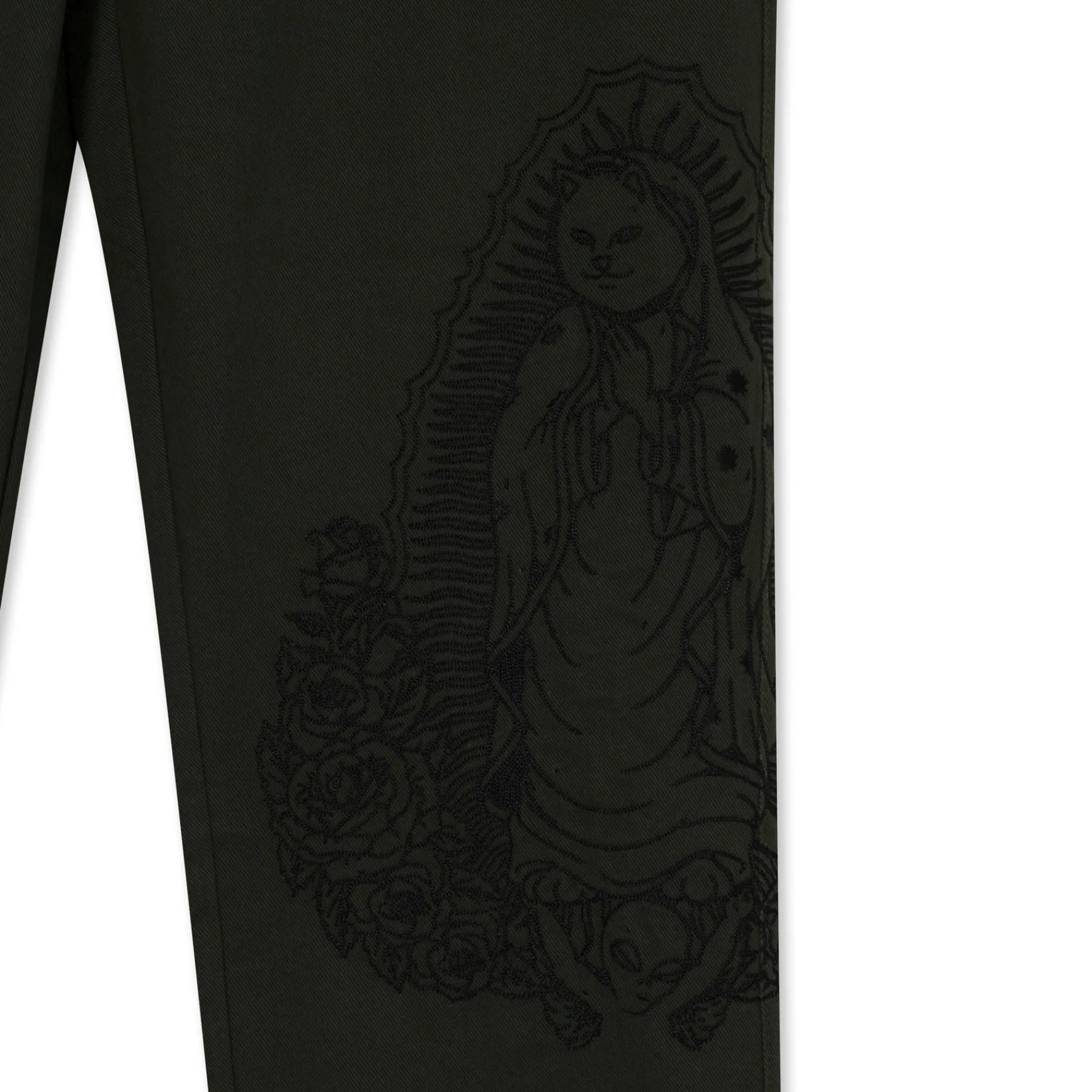 Ripndip Pants<Mother Nerm Twill Pants (Dark Olive)