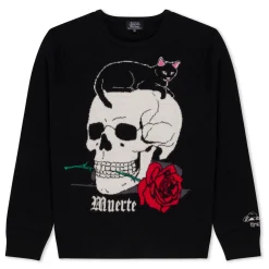 Ripndip Knits / Sweaters<Muerte Knit Sweater (Black)