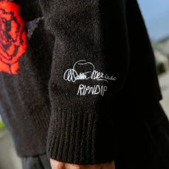 Ripndip Knits / Sweaters<Muerte Knit Sweater (Black)