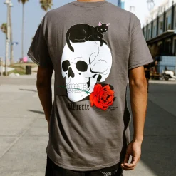 Ripndip Short Sleeve Tees<Muerte Tee (Charcoal)