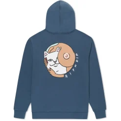 Ripndip Hoodies / Crewnecks<Must Be Nice Hoodie (Storm Blue)