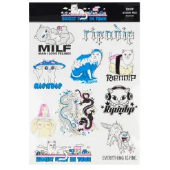Ripndip Stocking Stuffers|Sticker Packs<My Neighborhood Sticker Sheet (Multi)