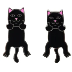 Ripndip Womens|Accessories<Naughty Jerm Earrings (Black)