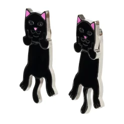 Ripndip Womens|Accessories<Naughty Jerm Earrings (Black)