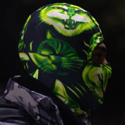 Ripndip Balaclavas|Beanies<Neon Cat Balaclava