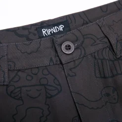 Ripndip Shorts|Stocking Stuffers<Nerm Doodle Twill Shorts (Chocolate)