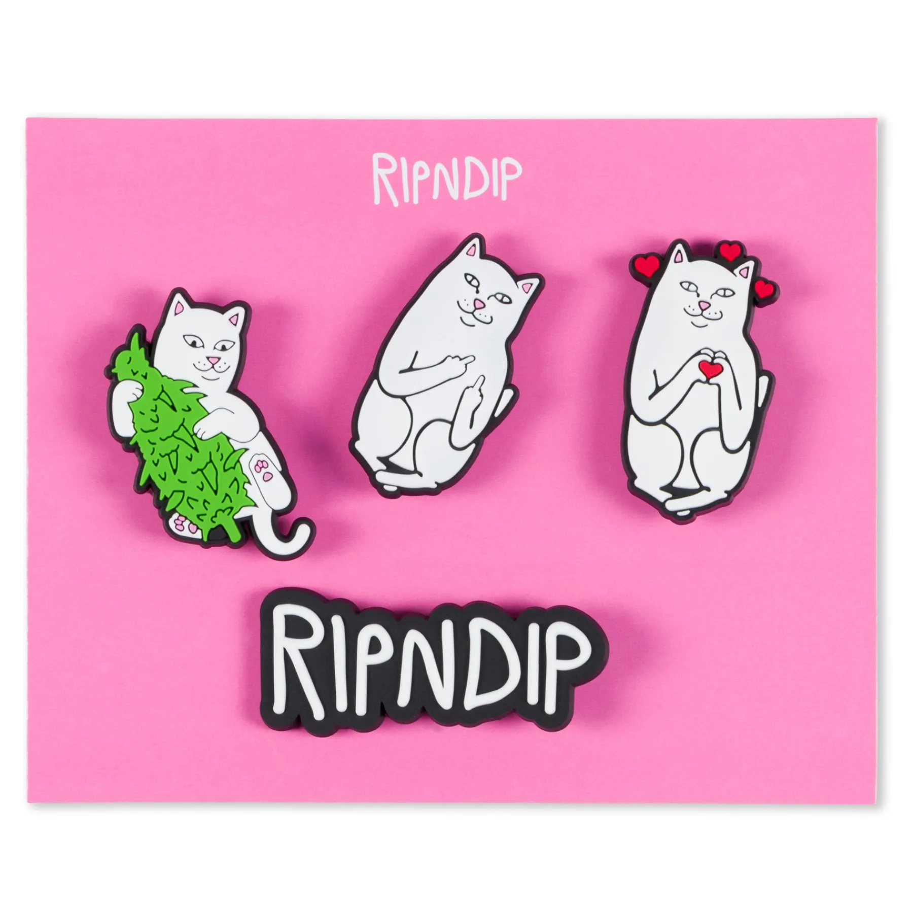 Ripndip Womens|Accessories<Nerm Gang Shoe Charm 4 Pack (Multi)