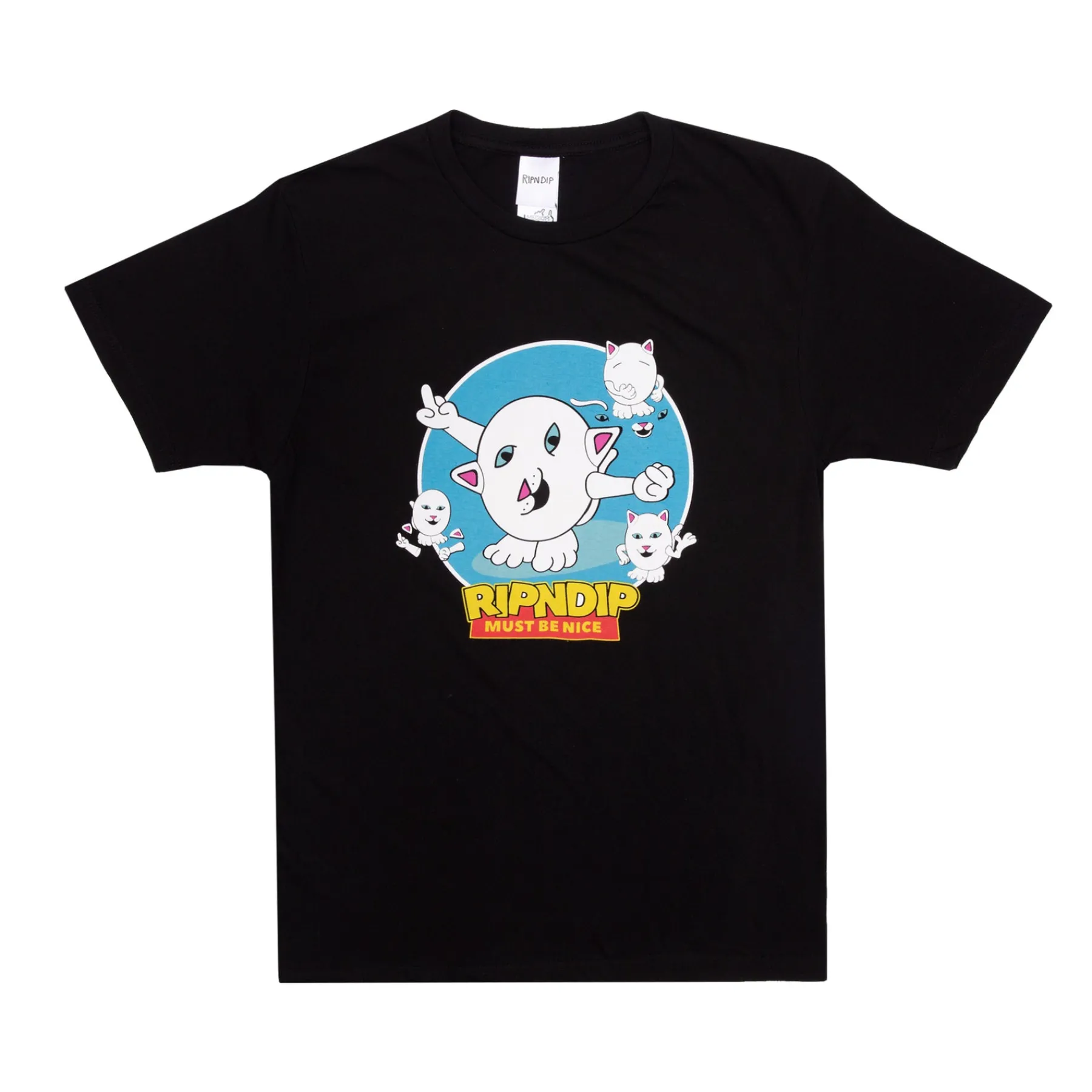 Ripndip Short Sleeve Tees|Stocking Stuffers<Nerm Story Tee (Black)