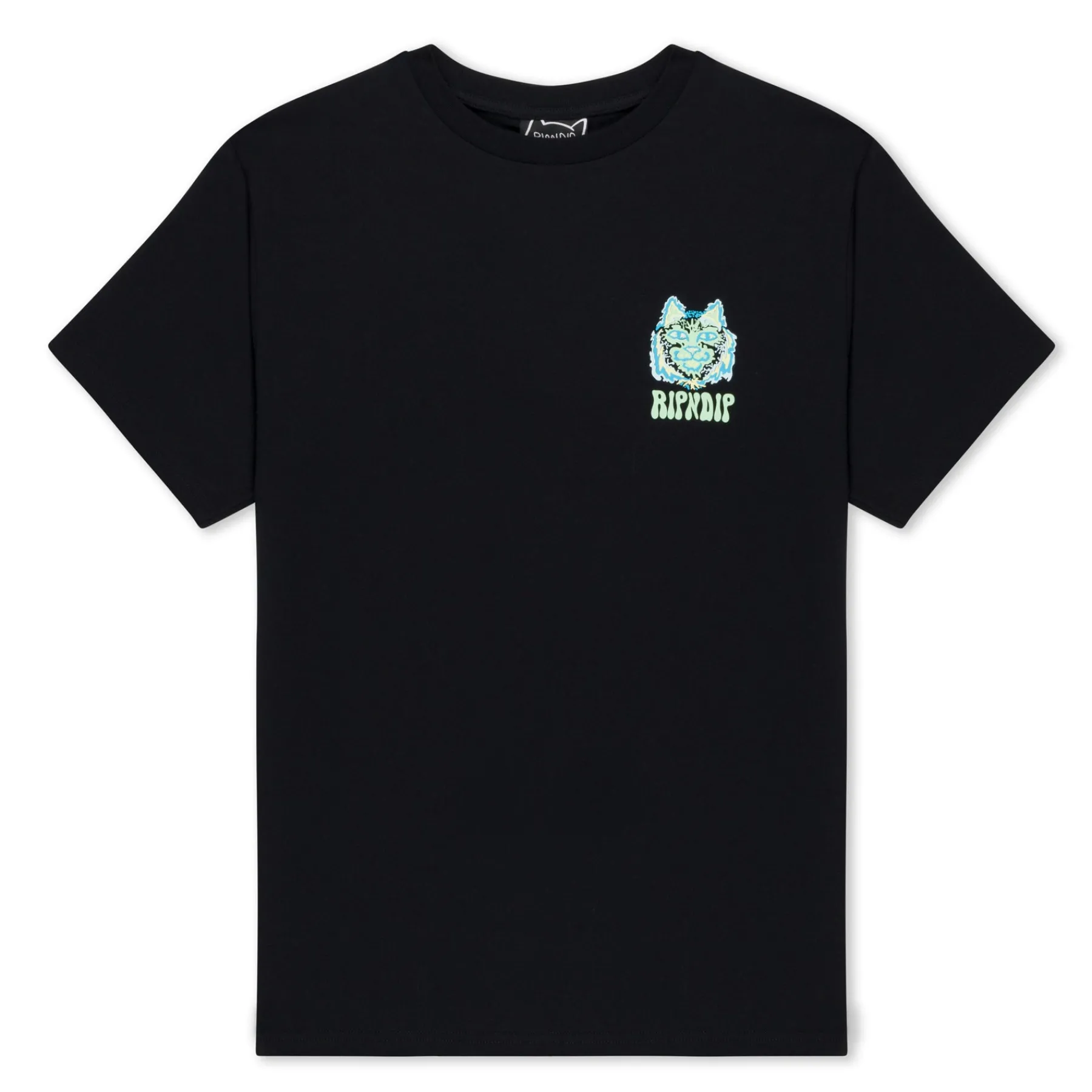 Ripndip Short Sleeve Tees|Stocking Stuffers<Nerm Wave Tee (Black)