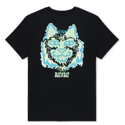 Ripndip Short Sleeve Tees|Stocking Stuffers<Nerm Wave Tee (Black)