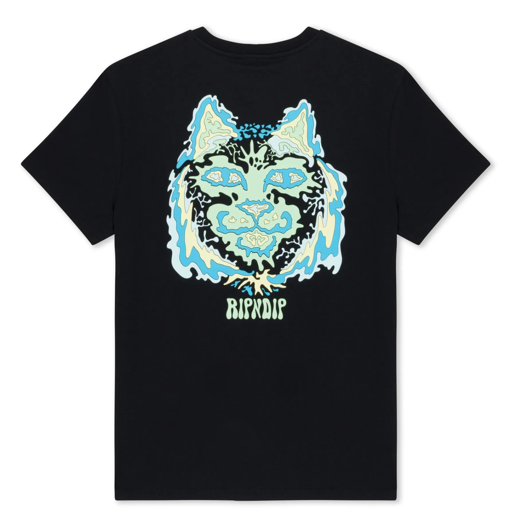Ripndip Short Sleeve Tees|Stocking Stuffers<Nerm Wave Tee (Black)
