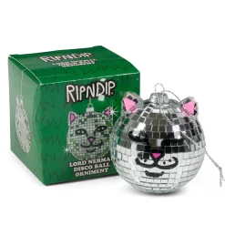 Ripndip Stocking Stuffers|Christmas Items<Nermal Disco Ornament  (Silver)