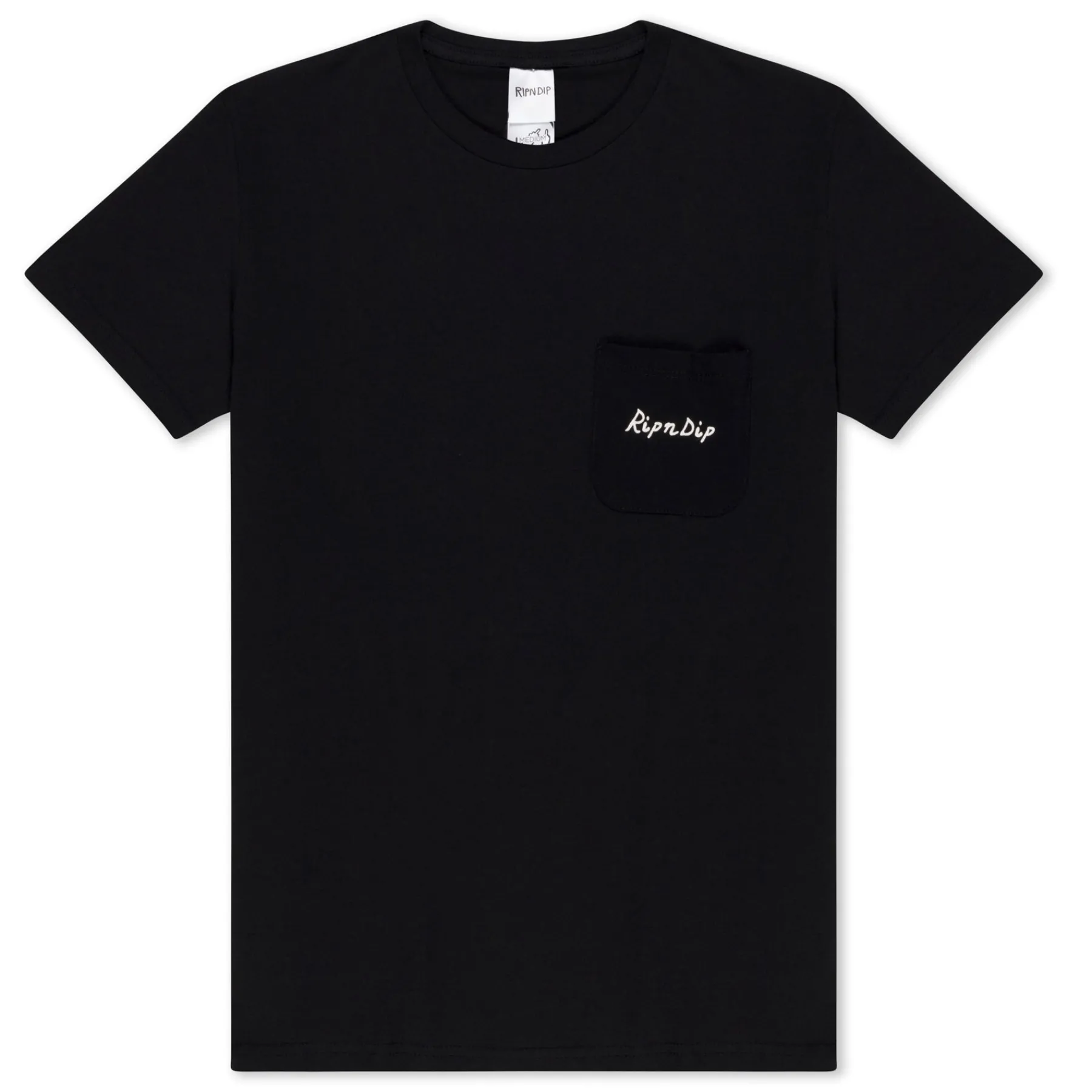 Ripndip Short Sleeve Tees<Nermal Lisa Pocket Tee 2.0 (Black)