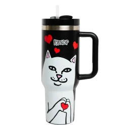 Ripndip Stocking Stuffers<Nermal Loves Tumbler (Black)