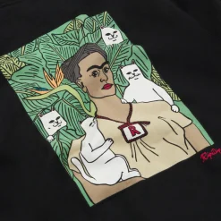Ripndip Hoodies / Crewnecks<Nermal Portrait Hoodie (Black)