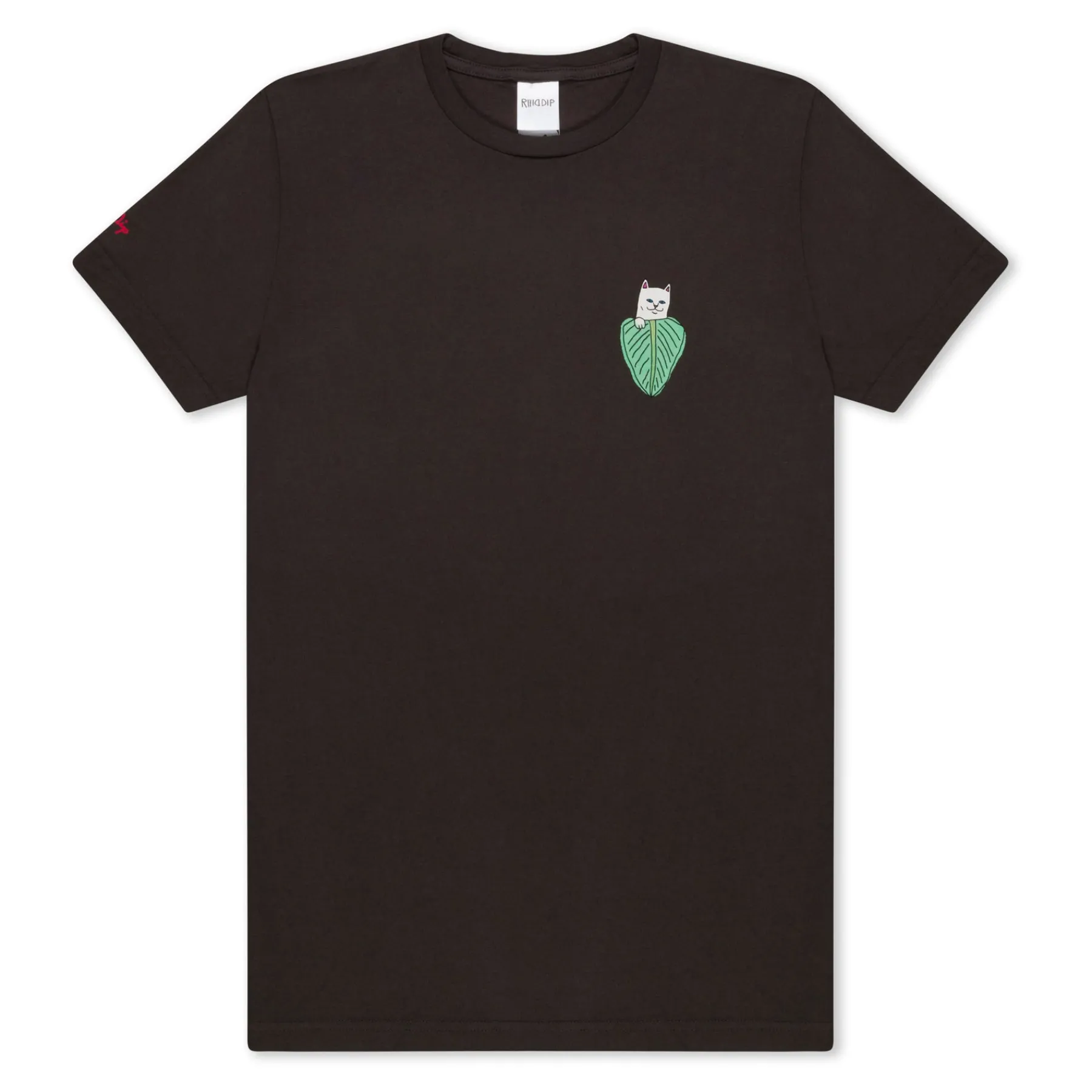 Ripndip Short Sleeve Tees<Nermal Portrait Tee (Vintage Black)