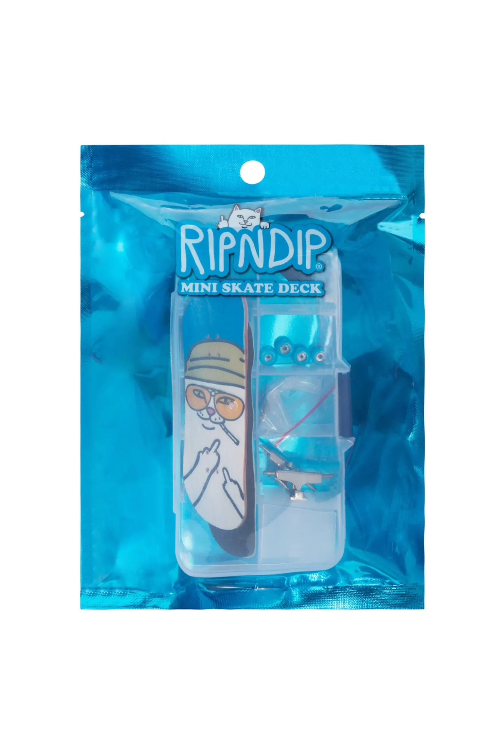 Ripndip Stocking Stuffers<Nermal S Thompson Mini Skateboard (Blue)