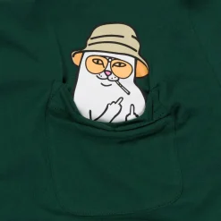 Ripndip Short Sleeve Tees<Nermal S Thompson Pocket Tee (Hunter Green)