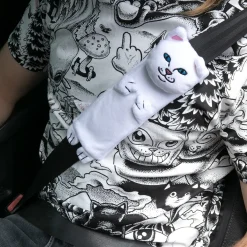 Ripndip Car Accessories<Nermal Seat Belt Cover (White)
