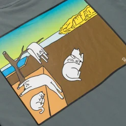 Ripndip Short Sleeve Tees<Nermali Tee (Charcoal)