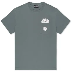 Ripndip Short Sleeve Tees|Stocking Stuffers<Nermaniac Pocket Tee (Charcoal)