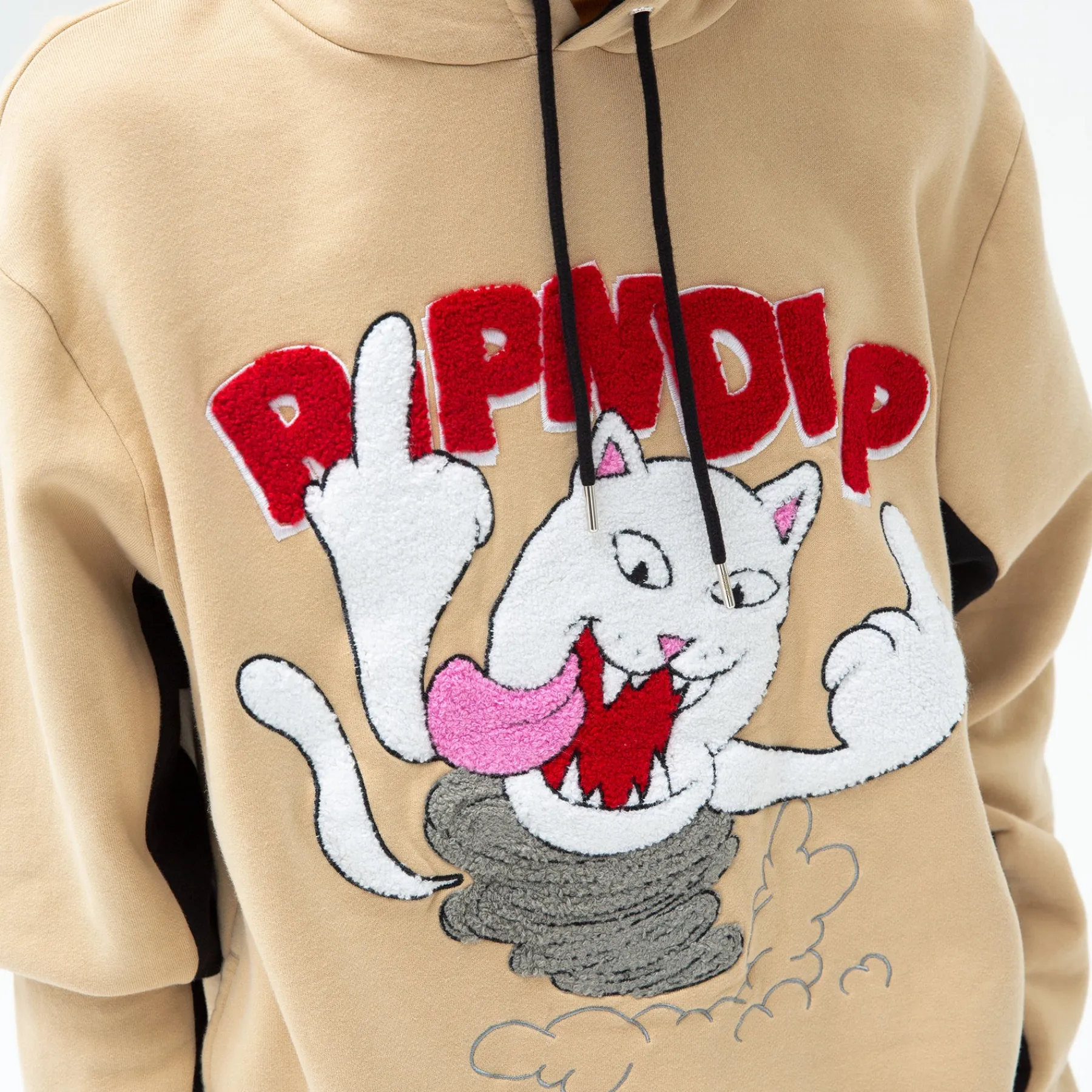 Ripndip Hoodies / Crewnecks<Nermanian Devil Hoodie (Tan)