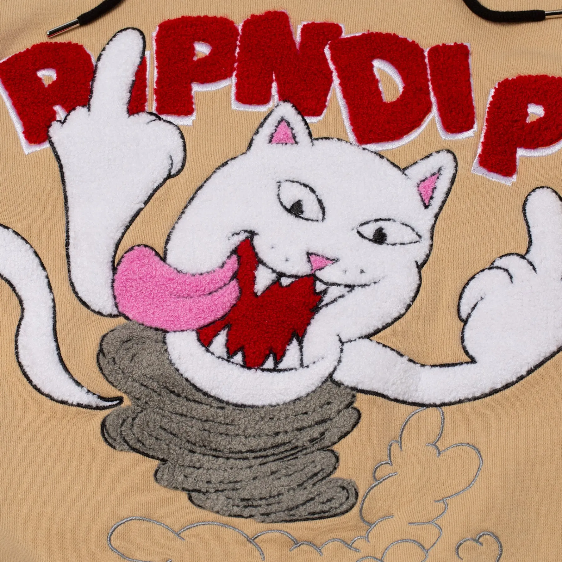 Ripndip Hoodies / Crewnecks<Nermanian Devil Hoodie (Tan)