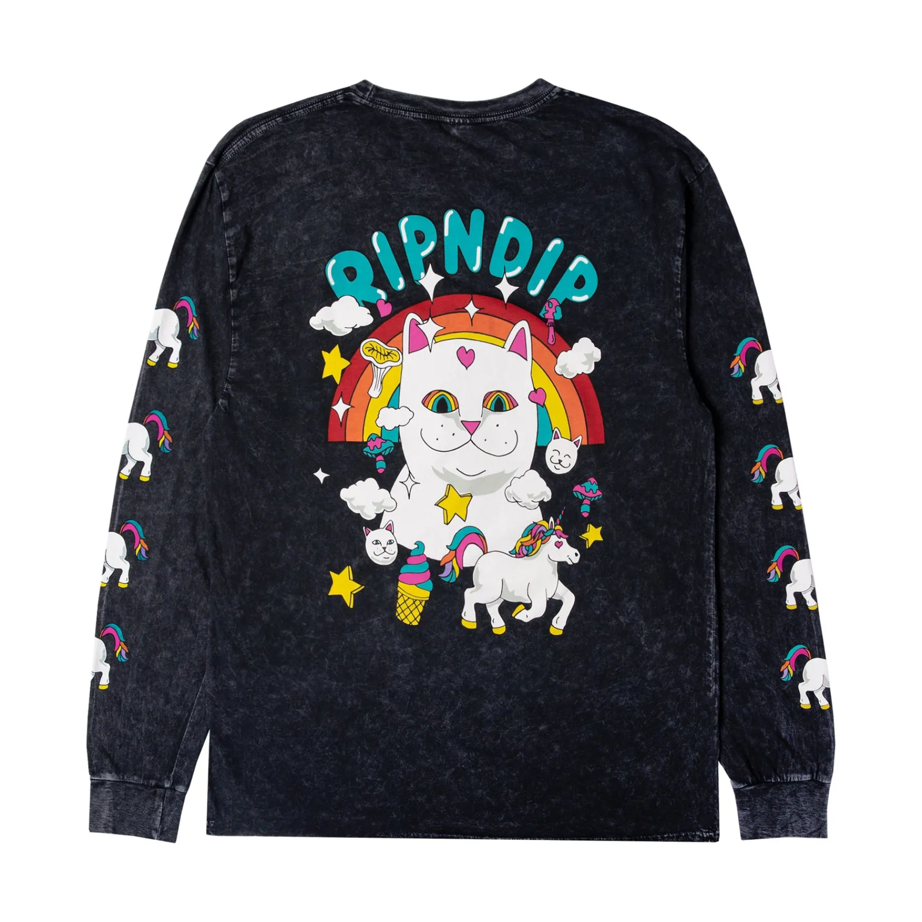 Ripndip Long Sleeve Tees|Stocking Stuffers<Nermland L/S (Black)