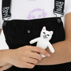 Ripndip Pants|Overalls<Nermy Buddy Corduroy Overalls (Black)