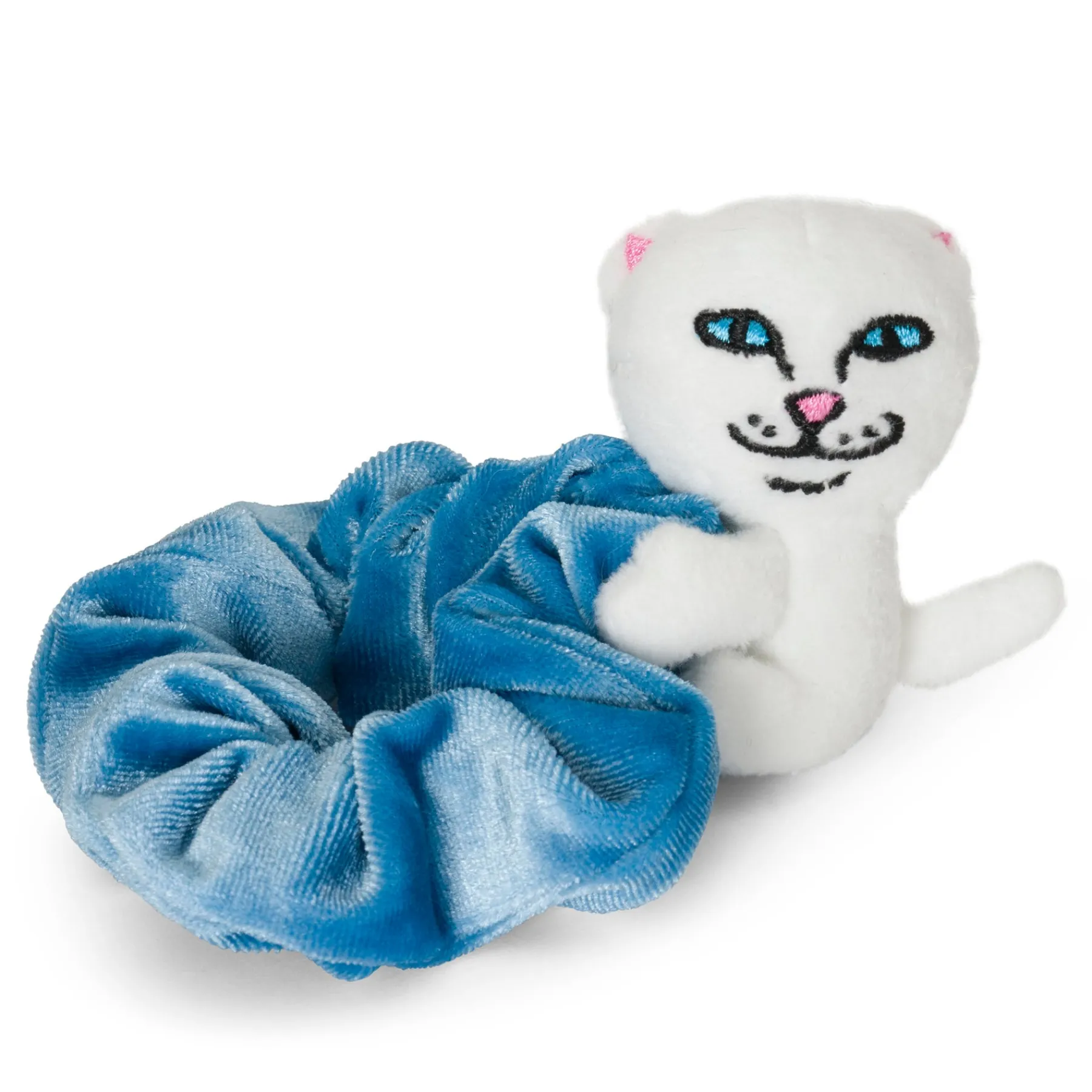 Ripndip Womens|Stocking Stuffers<Nermy Buddy Scrunchie (Blue)