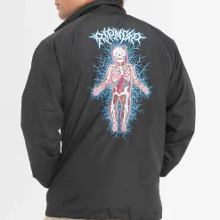 Ripndip Jackets<Nervous System Coaches Jacket (Black)