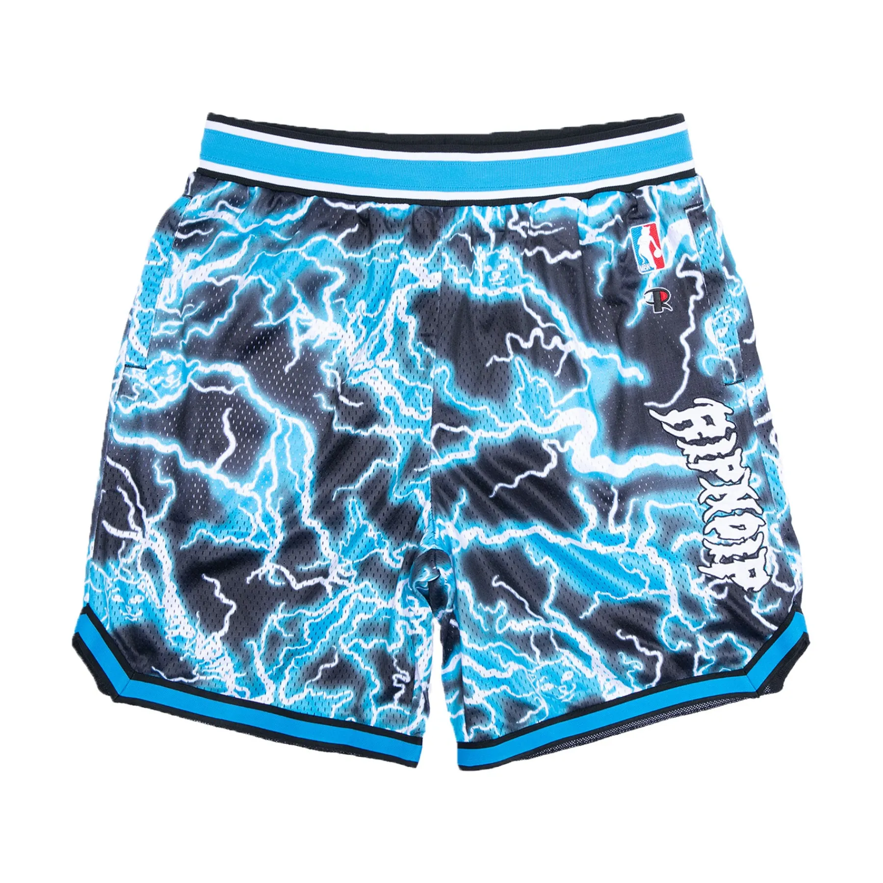 Ripndip Shorts<Nikola Basketball Shorts (Black/Blue)