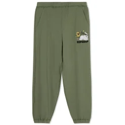 Ripndip Pants|Sweats<No Music No Life Sweatpants (Dusty Olive)