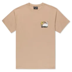 Ripndip Short Sleeve Tees<No Music No Life Tee (Almond)