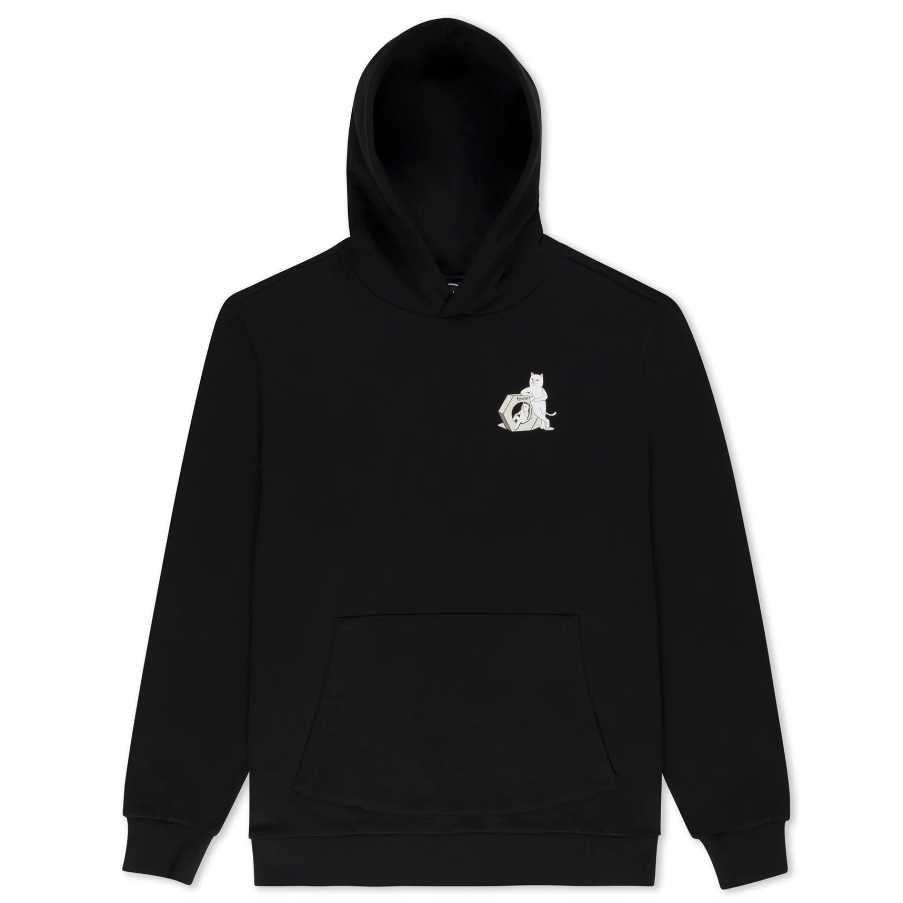 Ripndip Hoodies / Crewnecks<Nut Off Hoodie (Black)