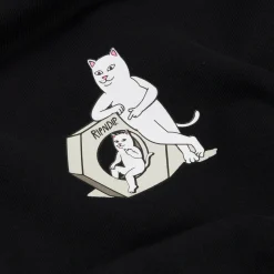 Ripndip Hoodies / Crewnecks<Nut Off Hoodie (Black)