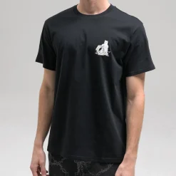 Ripndip Short Sleeve Tees<Nut Off Tee (Black)