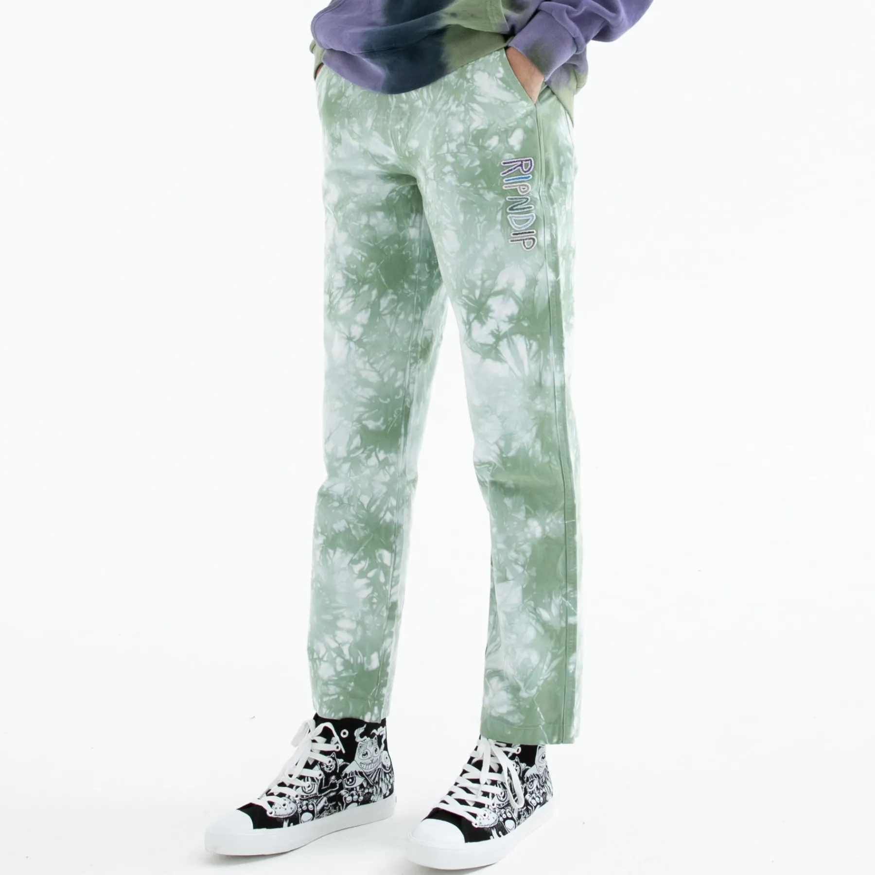 Ripndip Pants|Stocking Stuffers<OG Prisma Twill Pants (Pine Tie Dye)