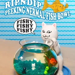 Ripndip Stocking Stuffers<Peeking Nermal Fish Bowl (White)