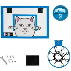 Ripndip Stocking Stuffers|Home Goods<Peeking Nermal Hanging Basketball Set (Blue)
