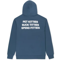 Ripndip Hoodies / Crewnecks|Pet Supplies<Pet Kitties Hoodie (Storm Blue)