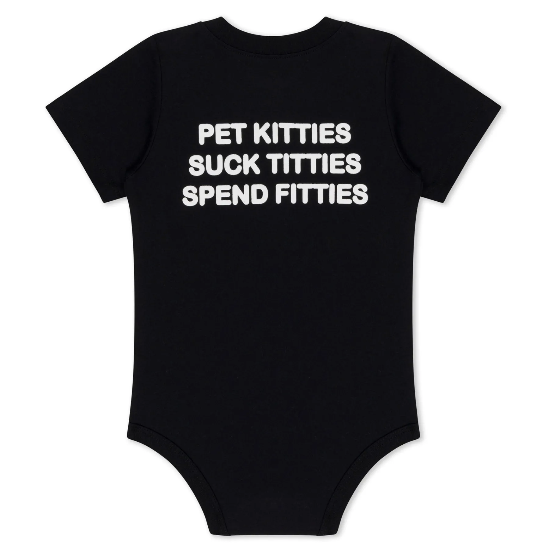 Ripndip Kids|Stocking Stuffers<Pet Kitties Onesie (Black)