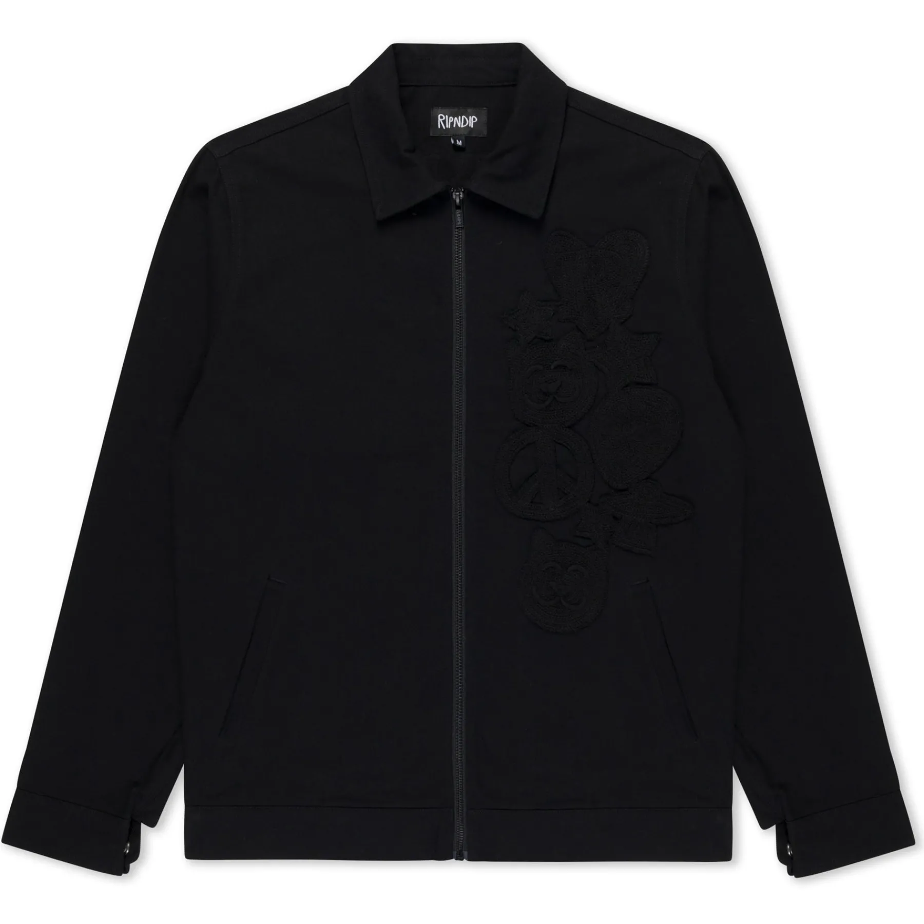 Ripndip Jackets<Playdate Workman Jacket (Black)